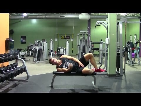 Dumbbell Internal Rotation - HASfit Rotator Cuff Exercise Demonstration - Rotator Cuff Exercises