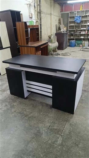 Black and White Colour Computer Table 2026 |#Computer_Table #Table #Customize_Table #shortsvideo