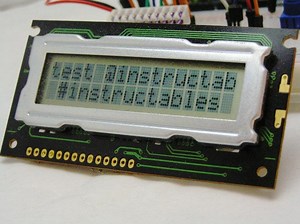 Arduino LCD Twitter Display