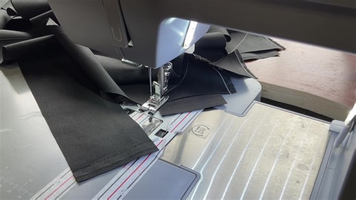 Ever tried strip piecing with seam tape? It’s a total game-changer for making quilts faster (and with way less stress about keeping those seams straight)! 🎉 Here’s how it works: just lay down your seam tape as a guide, line up your fabric strips, and start stitching. No more marking lines or eyeballing—just sew and go! Before you know it, you’ll “find” a quilt coming together right under your needle. ✂️✨ Strip piecing saves so much time, and using seam tape keeps everything lined up beautifully