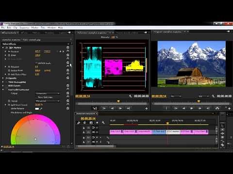 Premiere Pro and SpeedGrade Tutorial | Viewing The YCBCR Parade Scope