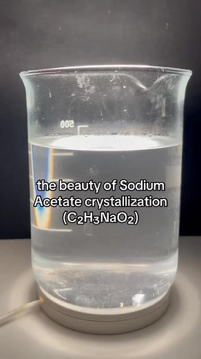 How Sodium Acetate Crystallization Works Demonstration For Chemistry (📸：helenelmbrt) | Success Blueprint