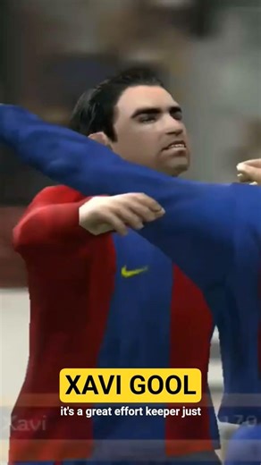 🔥 Xavi Scores to Put Barcelona Ahead | PES 6 Classic Moment #gameplay