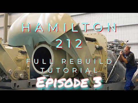HJ212 Full Teardown Tutorial: Main Bearing & Seals Replacement ⚙️ Hamilton 212 Jet Rebuild (Ep.3)