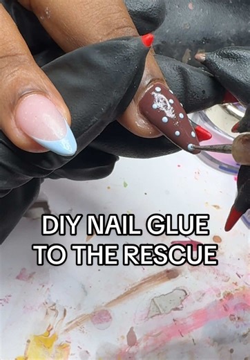 Creative Nail Designs: DIY Nail Glue Solutions