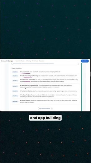 Google AI Course: From Basics to App Building