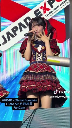 AKB48's Sato Airi Shines in 'Oh my Pumpkin' at Japan Expo
