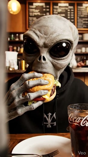 Alien Arrives on Earth 👽 First Day in Manhattan | Metro, Food & Chaos (AI POV)”