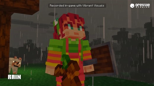 从 1.8开始Actions & Stuff支持我的世界灵动视效。