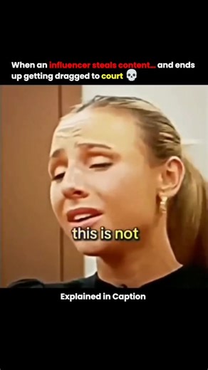 Entreprnr Hub™ on Instagram: "A creator getting exposed is common… but refusing to admit it even with proof? That’s wild. 👀🔥 A 15-year-old posted her original content. An influencer copied it, posted it as her own, and acted like nothing happened. When people called her out, she didn’t apologize — she doubled down. The teen went legal. Headlines popped. Receipts everywhere. But the influencer? Still pretending she’s clean. What should’ve been a simple “sorry” turned into a full internet meltdo