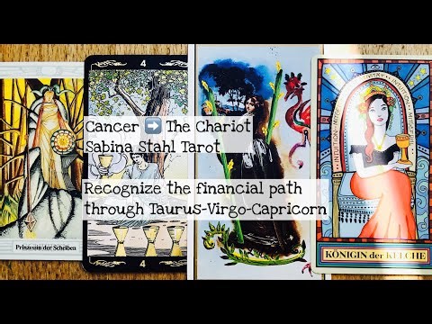 Cancer ➡️ Recognize the financial path through Taurus - Virgo - Capricorn