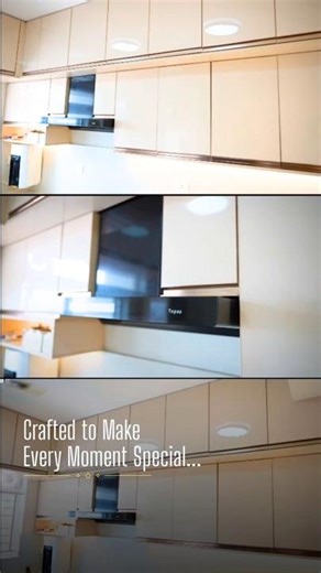 Premium modular kitchen by Spectra Venture ✨#homedesign #spectra #shortvideo