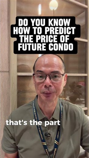 How ti predict future prices of condos in Singapore? #realestate #homeprices #jonathankong
