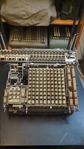 Panels off the Friden STW10