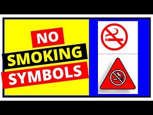 🚭NO SMOKING SYMBOL - How To Insert