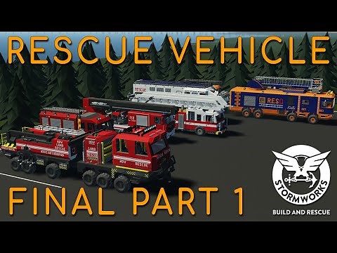 Rescue Vehicle Build Challenge Final - Part 1 - Stormworks