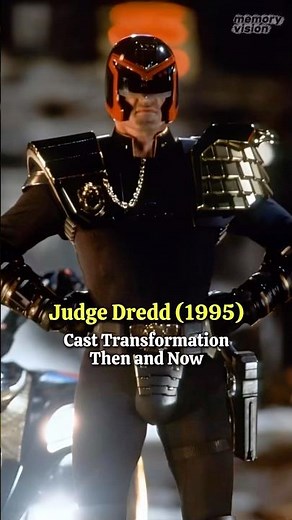 Judge Dredd (1995) - Memorable Cast Transformation Then and Now