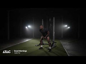 Cable Good Mornings (Cable Pull)