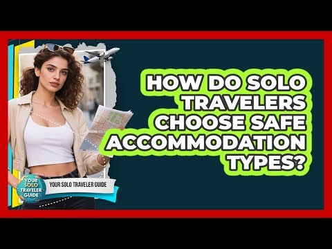 How Do Solo Travelers Choose Safe Accommodation Types?