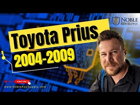 2004 2009 Toyota Prius Key Programming