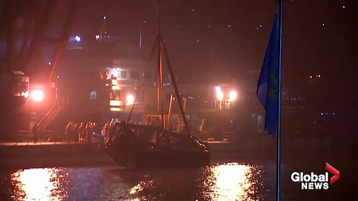 Video captures moment bus plummets off bridge into China’s Yangtze River
