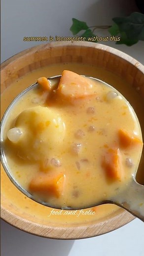 Mango sago recipe | summer drink recipe video #mango #sago #summerdrink