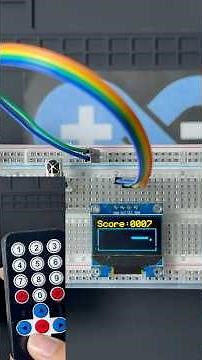2-Minute DIY Arduino Snake Game at Home