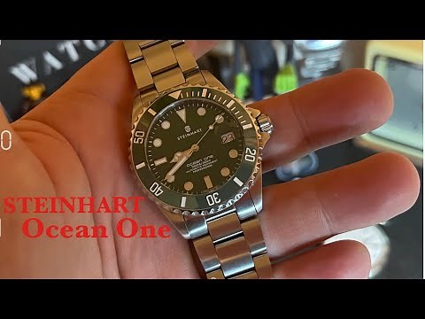 Best value dive watch STEINHART Ocean One 39mm double green ceramic