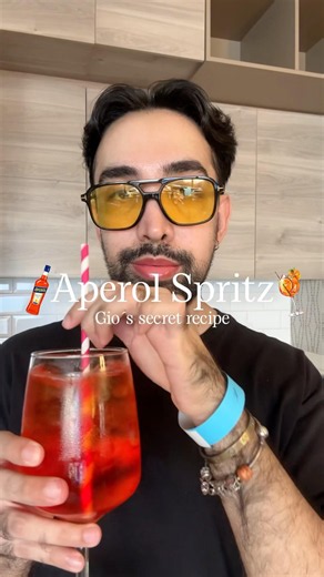 🤴🏻Mi receta de Aperol Spritz🍊🍹