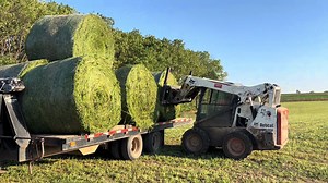 5th crop hay start to finish! #farmtok #fyp #farming #hay #farm