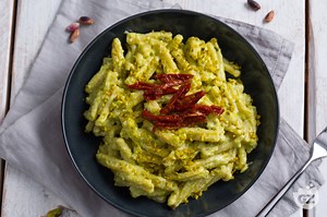 Pasta al pesto di pistacchi