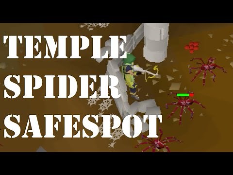 How to Safe Spot Temple Spiders in the Forthos Dungeon - OSRS Guide