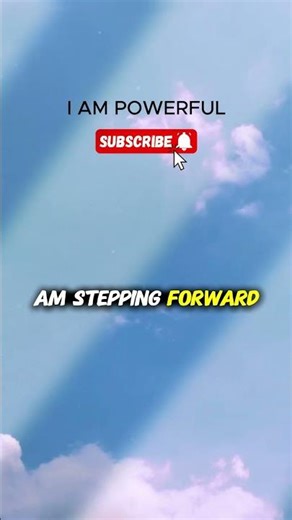 ⚡️I AM POWERFUL Readiness Affirmations 60 Seconds