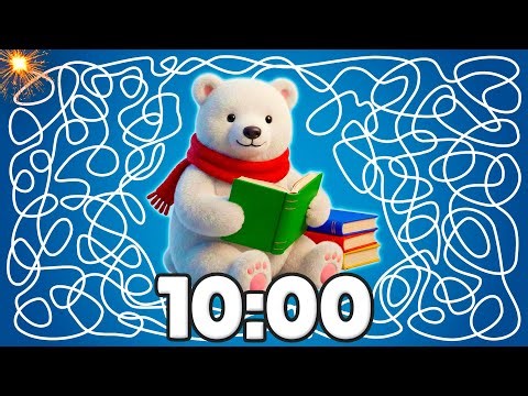 10 Minute [POLAR BEAR] Timer 🐻‍❄️❄️💥 | Magical Countdown!