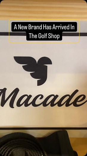 🚨New Brand in the Golf Shop 🚨Say hey to @macadegolf 👋🏼 ⛳️ #springlakecc #slcc #springlakemi #springlake #club #golf #macadegolf | Spring Lake Country Club