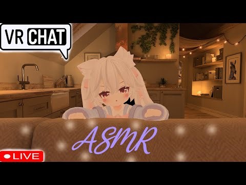 VRChat ASMR stream: Troublemaker tries to make you tingle (3dio and Yeti)