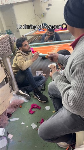 Radhika Creates - Design and Customisation on Instagram: "Off-season: “Let’s chill, there’s time.” ☕🌿 Slow mornings, calm minds, and creative pauses. Season: “WHERE IS THE FABRIC? CALL THE TAILOR. SEND THE REEL. CLIENT WAITING.” 🏃🏻‍♀️📞🧵 Pure street chaos, non-stop running, deadlines chasing us and creativity on full volume. #RadhikaCreates #SeasonVsOffSeason #DesignerLife #BehindTheScenes #FashionChaos CreativeHustle StudioLife SmallBusinessDiaries IndianDesigner WorkLifeUnfiltered"