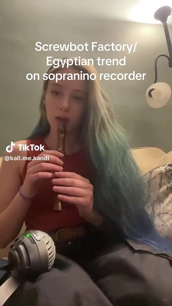 Trickier than the accordion one and it definetly shows lol (I know I’m sharp I couldn’t really tune the recorder) sorry for all the missed notes honestly I was tired of recording so I just chose the best one lol #recorder #sopraninorecorder #musician #screwbotfactory #egyptiantrend #shtpost