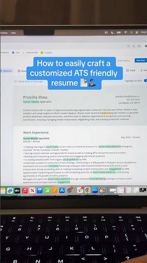 How to easily convert your #resume into an #ATS friendly resume 📄🦾 #applicanttrackingsystem #job