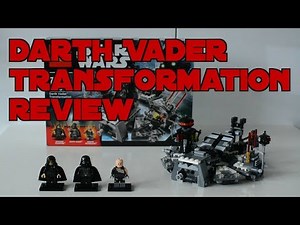 (Full-HD) Lego Star Wars 75183 Darth Vader Transformation Set Review (German)