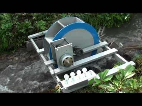 Small hydroelectric generator part 2 小型水車発電 パート2
