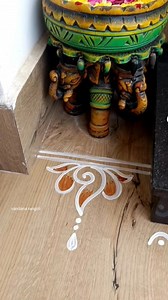 Easy border rangoli designs | Friday special lotus rangoli | Tulasikota muggulu 🙏 #vandana #rangoli #kolam #muggulu #borderrangoli #rangolidesigns #rangoliart #fridayspecial #fridayrangoli #tulasi #lotusrangoli Music credits : Yellow Tunes (https://www.yellowtunes.net/ ) | Vandana rangoli