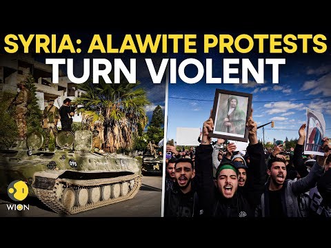 Syria Protests LIVE: Syria Alawite Protests Turn Violent After Mosque Attack That Killed 8 | WION