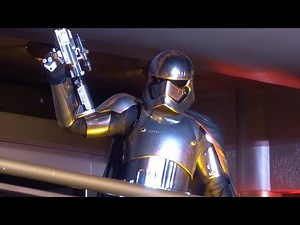 March of the First Order featuring Captain Phasma "Star Wars" FULL FIRST SHOW at Disneyland