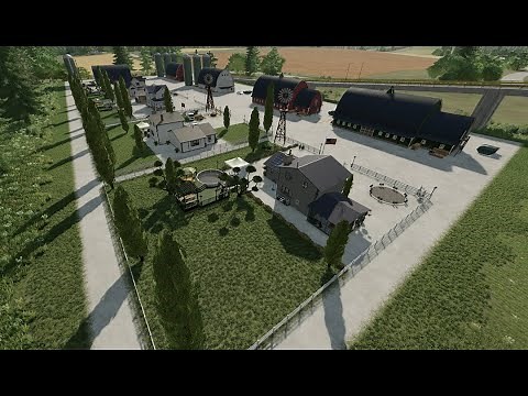 FS22 Placeable Houses and Barns By Stevie | For FS22 PC Mod Maps | Download Link In the Description.