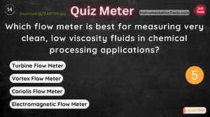 2K views · 31 reactions | Which flow meter is best for measuring very clean, low viscosity fluids in chemical processing applications? Watch Full Video: bit.ly/FlowMetersQ Website: instrumentationtools.com Tags: #flow #flowmeter #flowsensor #instrument | InstrumentationTools | Facebook