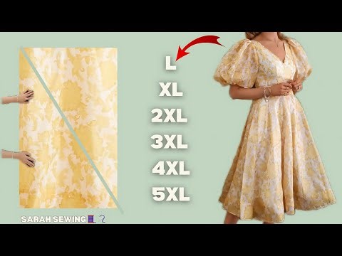 Smooth-Sailing 10-Minute Chic Cut – Rapid Dress Pattern for Elegant Teens