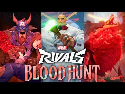 MARVEL RIVALS PvE Bloodhunt Mode Gameplay - No Commentary | FULL GAME