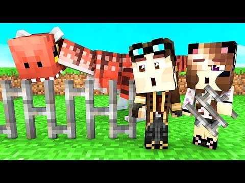 COSTRUIAMO IL PARCO DEI DINOSAURI SU MINECRAFT! - Casa di Minecraft LIVE
