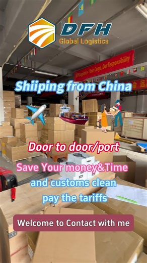 Door to door shipping from China,Look us DFH DFH logistics company,We can help to consolidate from different China suppliers and deliver to the destination with customs clearance and duties prepaid. You need only waiting at home to receive the packages. #dfhlogistics #chinalogistics #chinatocanada#chinatousa#chinatouk#shipfromchina #importfromchina #airfreight #seafreight #railwayshipping #ddp #chinashippingagent #freightforwarder #importingfromchina #shippingfromchina #chinashippingcompany#deef